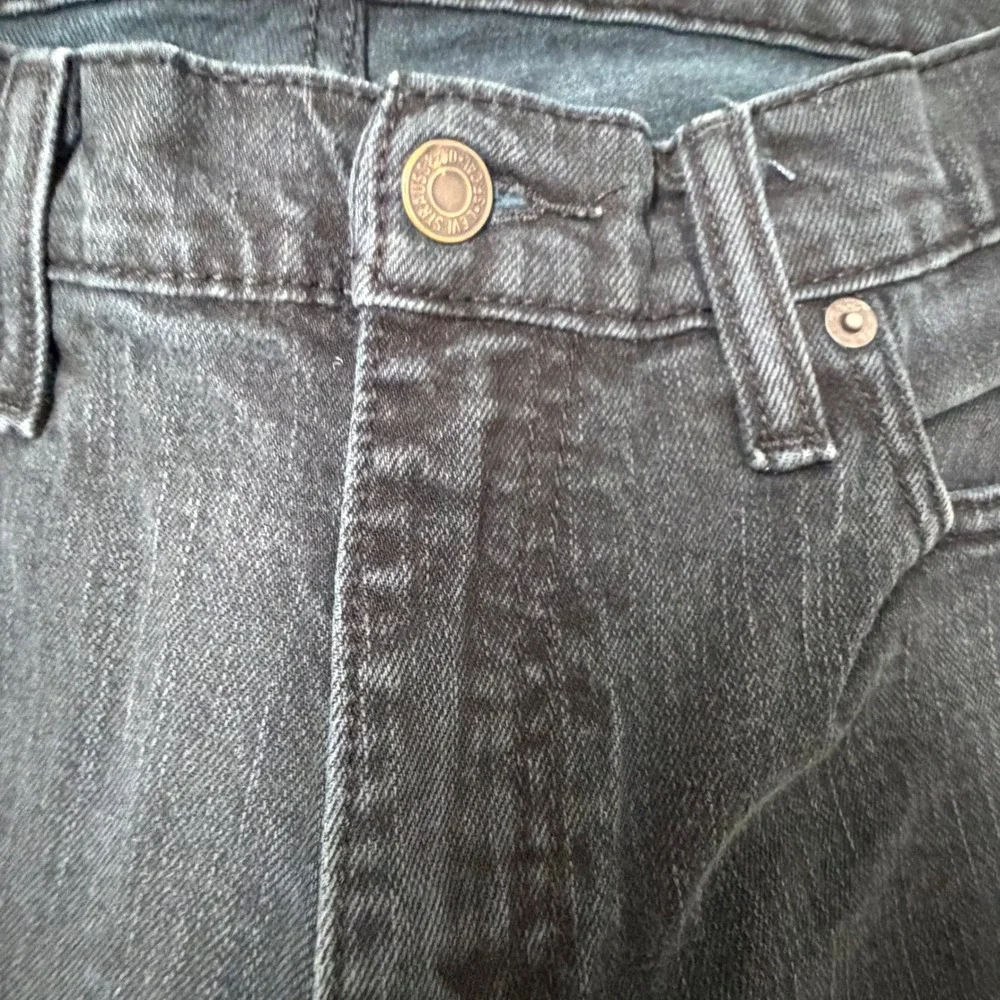 Levis Mens 511 Slim Fit Jeans 33x32 Black Denim Classic Modern Streetwear Pants